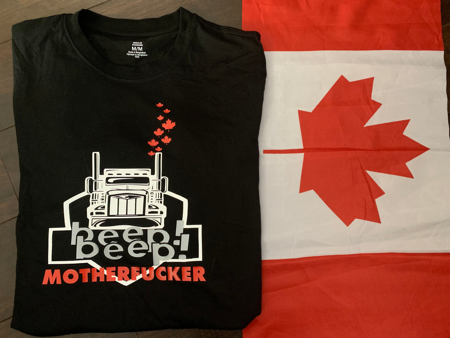 Beep Beep Mother Trucker t-shirt Freedom Convoy