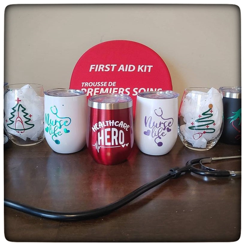 Medical Nursing Christmas Tumbler