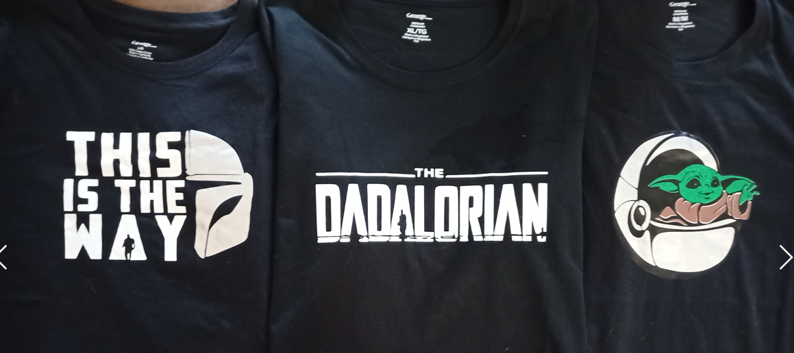 Mandalorian T-shirts (Yoda, This is the Way)